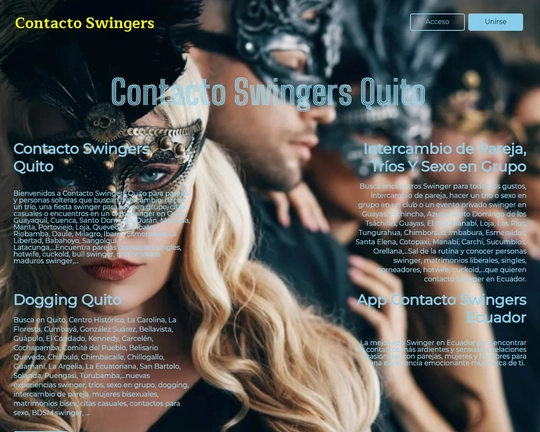 Contacto Swingers Quito Logo